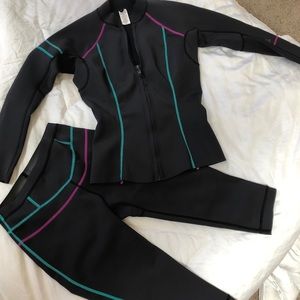 Prana 2 piece wetsuit